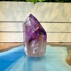 Brazilian Amethyst Tower – High-Grade Polished Point